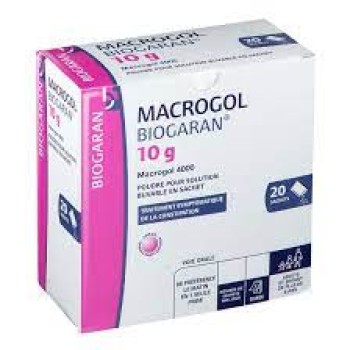 Macrogolol 20 sobres de 10 gramos Macrogolol 20 sobres de 10 gramos