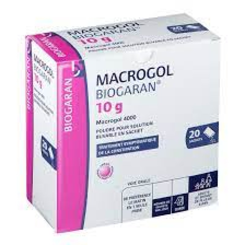 Macrogolol 20 sobres de 10 gramos