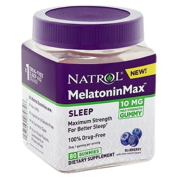 Natrol MelatoninMax 10 mg 80 unidades Natrol MelatoninMax 10 mg 80 unidades