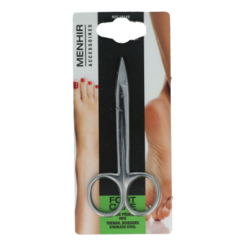 Menhir Tijera de pedicura de acero inoxidable.