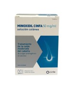 Minoxidilo Cinfa 50 mgr /ml 2 frascos de 120 ml