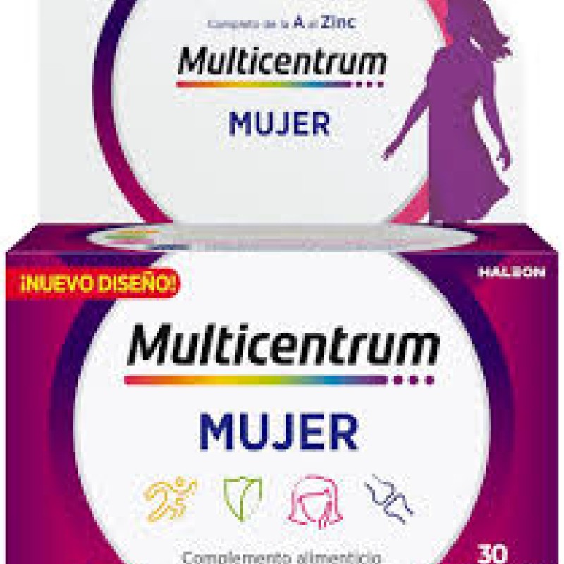 MULTICENTRUM MUJER MULTIVITAMÍNICO MULTICENTRUM MUJER MULTIVITAMÍNICO