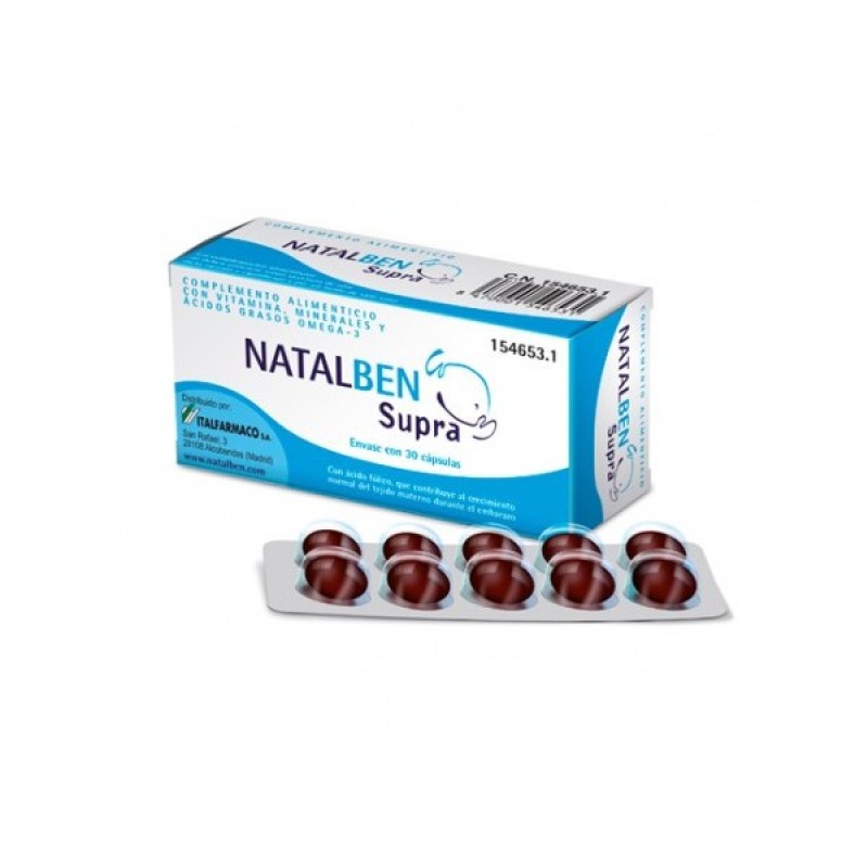Natalben Supra 30 cápsulas Natalben Supra 30 cápsulas