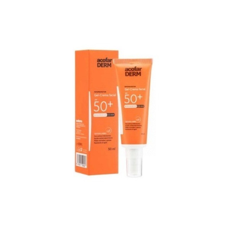 ACOFAR Gel crema facial spf50 50ml