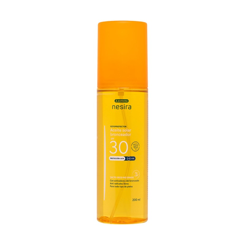 Aceite Seco Bronceador SPF30