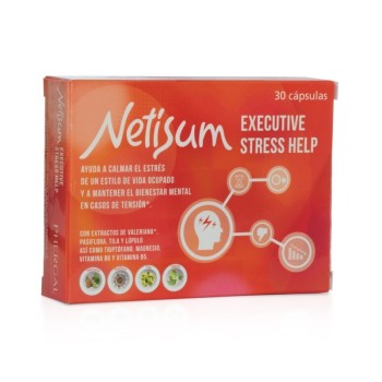 NETISUM EXECUTIVE STRESS HELP 30 CAPSULAS NETISUM EXECUTIVE STRESS HELP 30 CAPSULAS