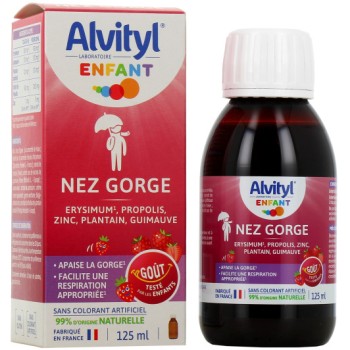 Alvityl Niño Nariz y Garganta Sabor Fresa 125ml