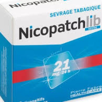Nicopatch lib 21 mg nicotine patch, 24-hour, 28 count 