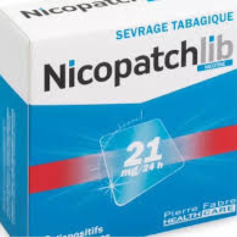 Nicopatch lib 21 mgr  parche de nicotina 24 horas 28 parches