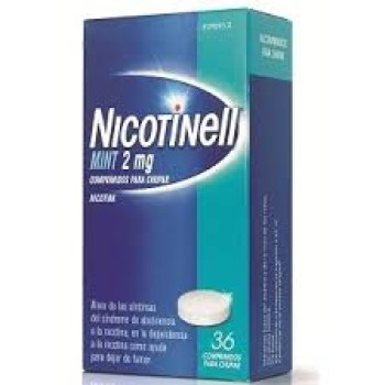  Nicotinell 2 mg mint lozenges, 36 count: