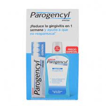 Parogencyl control pack pasta 125 ml + colutorio 500 ml