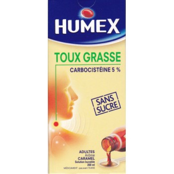 Humex Tos Grasa jarabe sin azúcar 250 ml