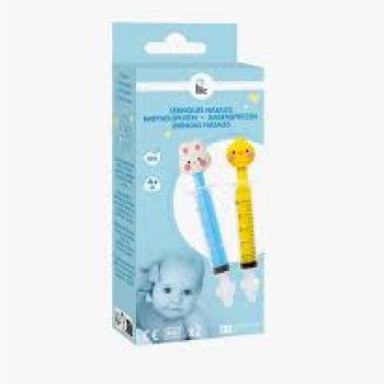 Plic Care 2 xeringues nasals 2 unitats color blau