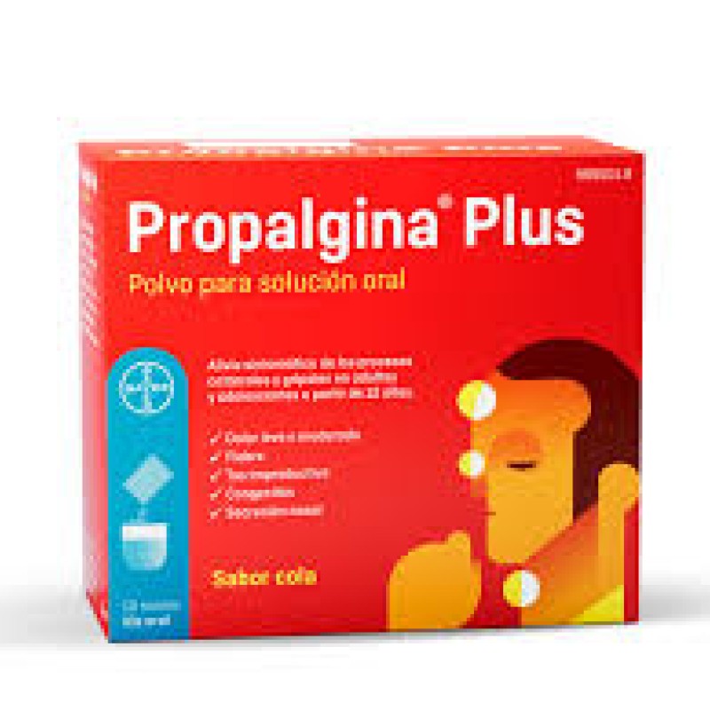 Propalgina Plus Polvo para Solución Oral, 10 Sobres