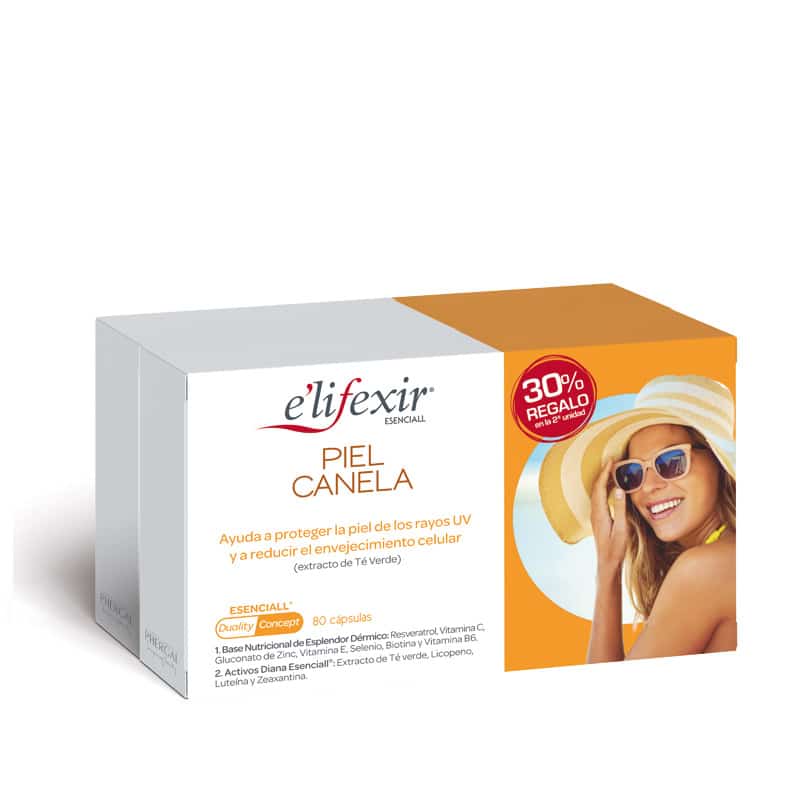 Elifexir piel canela 80 capsulas