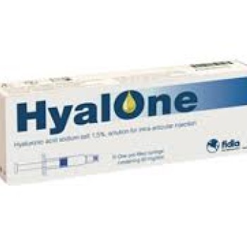 HYALONE Jeringa Precargada HIALURONATO SODICO 60 MGR/4 ML-185€-F