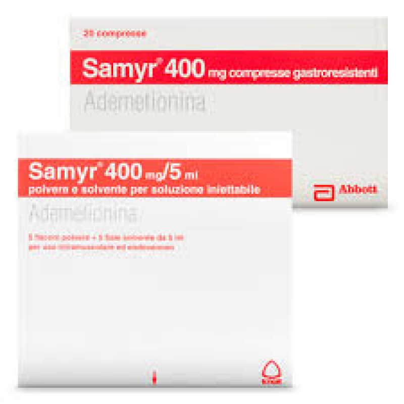 Samyr 400 mgr 20 cp