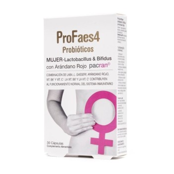 Profaes4 Probióticos Mujer Cepas Bacterianas 30 capsulas
