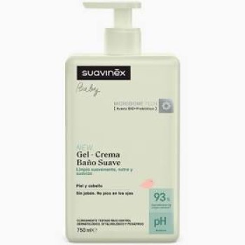 Suavinex Gel Crema Baño Suave 750ml