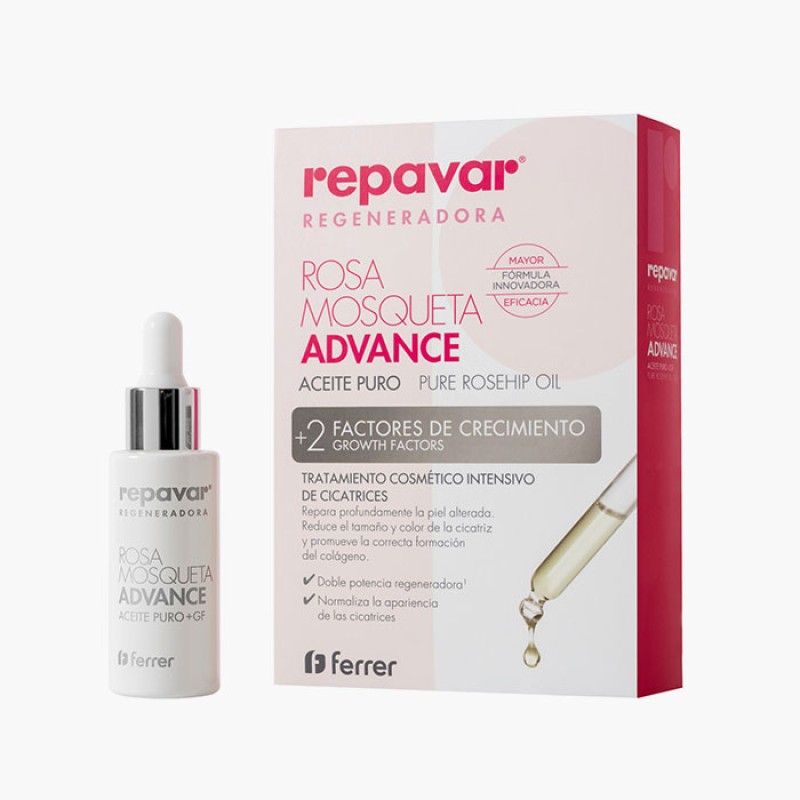 Repavar Rosa Mosqueta Advance Aceite Puro 15ml