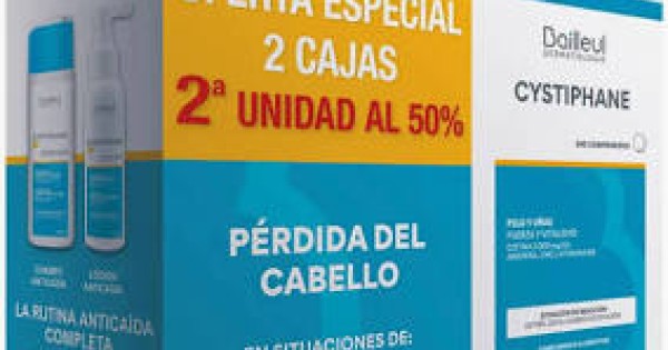 Cystiphane Biorga suplemento par cabello y uñas 2 x 120 cp