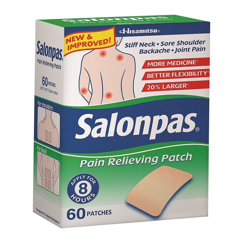 Salonpas 60 parches