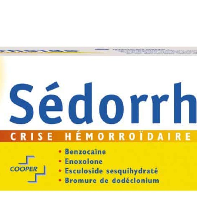 Sedorroide crema antihemorroidal  40 gr