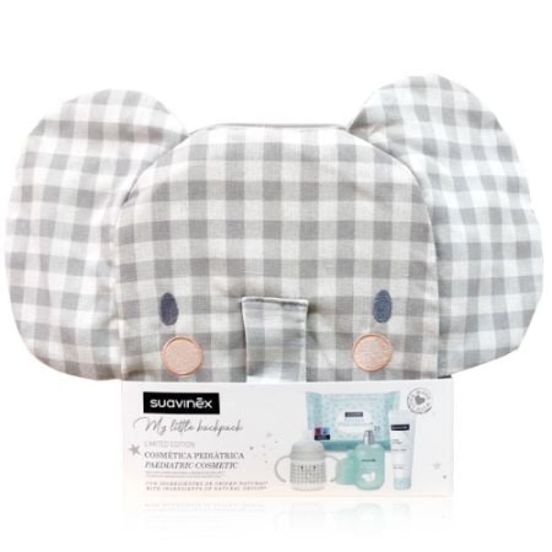 Suavinex My Little Backpack Mochila Elefante 4 Productos Suavinex My Little Backpack Mochila Elefante 4 Productos
