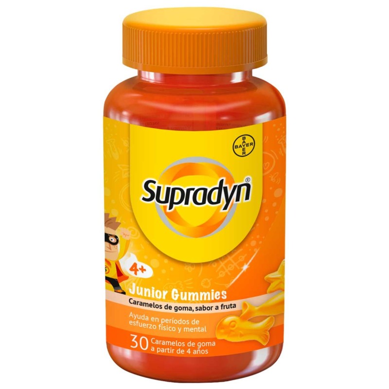 Supradyn Junior Gummies Caramelos De Goma 30 Unds