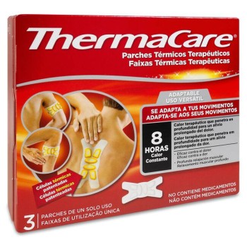 Thermacare Adaptable Parches Térmicos, 3 Unidades Thermacare Adaptable Parches Térmicos, 3 Unidades