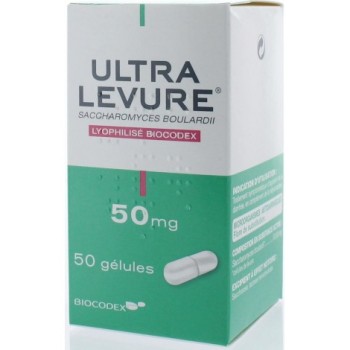 Ultralevure 50 mgr 50 capsulas
