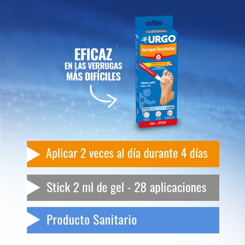URGO Verrugas Resistentes URGO Verrugas Resistentes