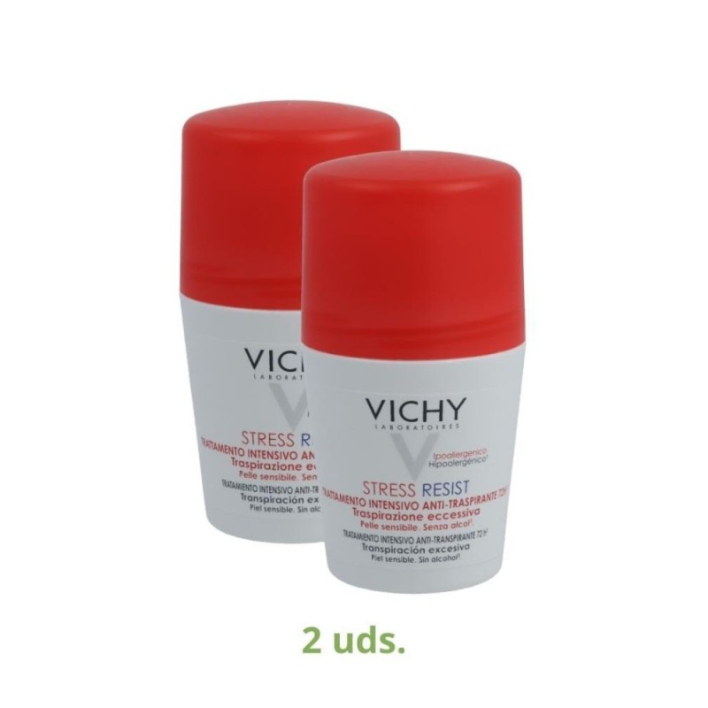 Vichy Pack 2 Bouteilles Déodorant Stress 50 Ml