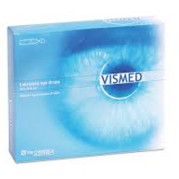 Vismed lubricant eye drops 0.18% preservative-free 20 single doses 0.3 ml