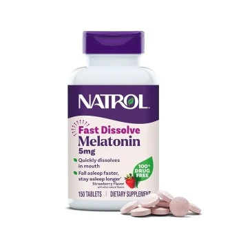 Melatonina Natrol sublingual 5 mg 150 comprimits gust maduixa