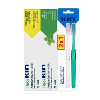 KIN FluorkIN 125 Pack 2 units + Medium Brush 2X1