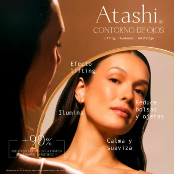 ATASHI DÚO CONTORNO DE OJOS LIFTING ILUMINADOR ANTIFATIGA | CONTORNO DE OJOS ANTIEDAD