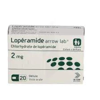 Loperamide Arrow 20 capsules ( generic of Fortasec )