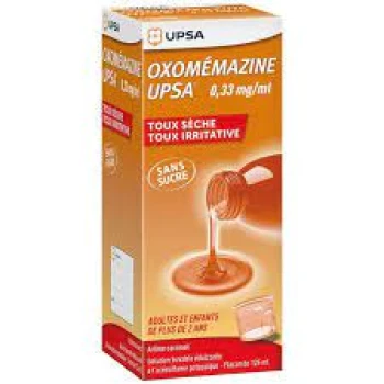 Cough syrup for dry cough OXOMEMAZINE 0.33 MGR/ML