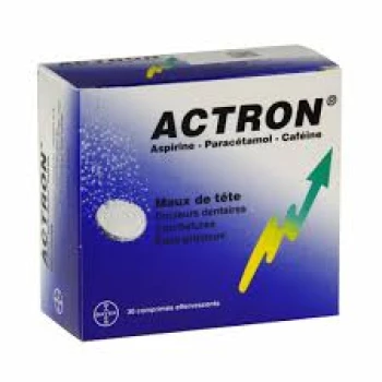 ACTRON 30 COPRIMIDOS EFERVESCENTES