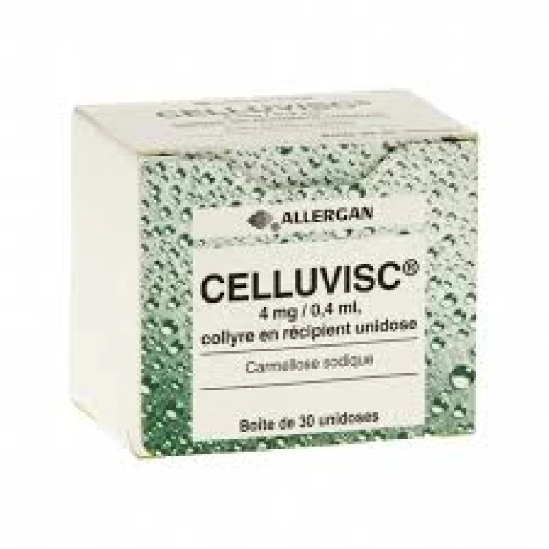 Celluvisc Collyre Sécheresse oculaire 30 unidoses