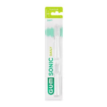 Sonic Daily Brush Refill 2 Units white