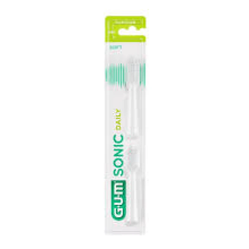 Sonic Daily Brush Refill 2 Units white