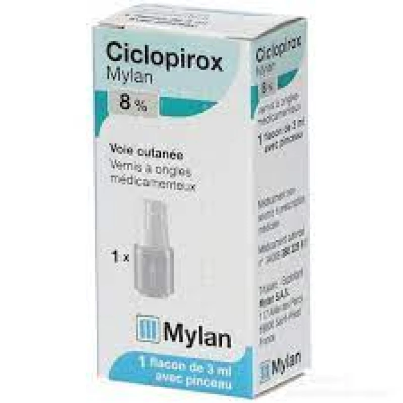 Ciclopirox Nail Polish 8%