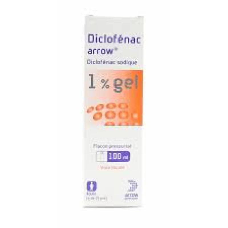 Diclofenac 1% gel with dispenser 100 ml
