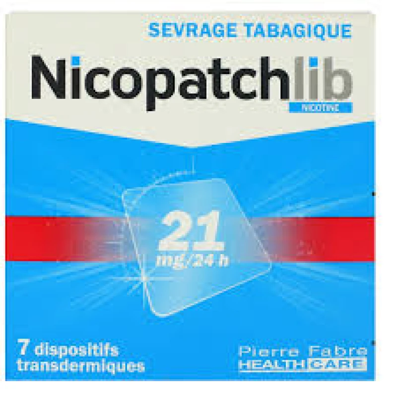 Nicopatch lib 21 mg 7 nicotine patches 24 h