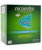 Nicorette 2 mgr menta 210 chicles sin ázucar