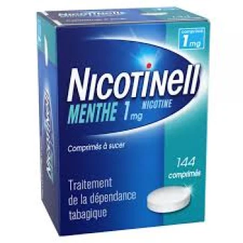 Nicotinell 1 mgr menta 144 comprimidos para chupar sin azúcar