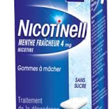 Nicotinell 4 mg 96 sugar-free fresh mint flavor chewing gums