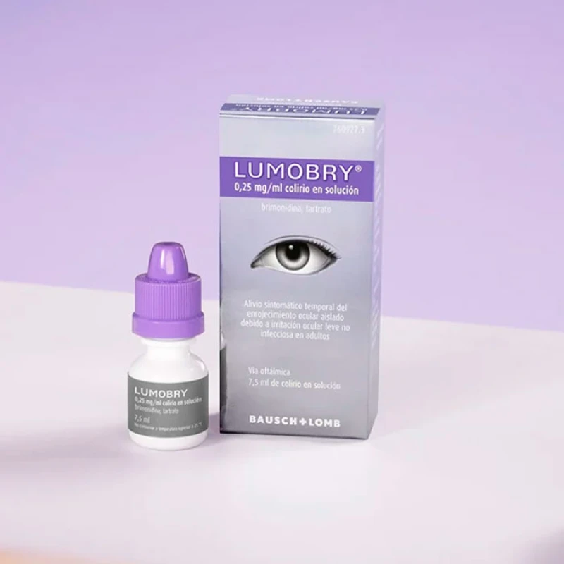 Lumobry Colirio Ojos Rojos 0,25 mg/ml 7,5 ml – Edelweiss